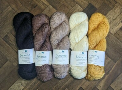 $30 New Baah Yarn Sonoma 100% Superwash Merino Yarn, 100g / 233 yds (07980)