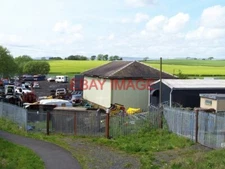 PHOTO  OLD STATION BUILDING CLOSE TO KNOCKENTIBER. NATIONAL CYCLE NETWORK ROUTE