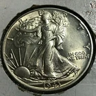 1943 WALKING LIBERTY HALF DOLLAR BRILLIANT UNCIRCULATED MINT STATE COIN