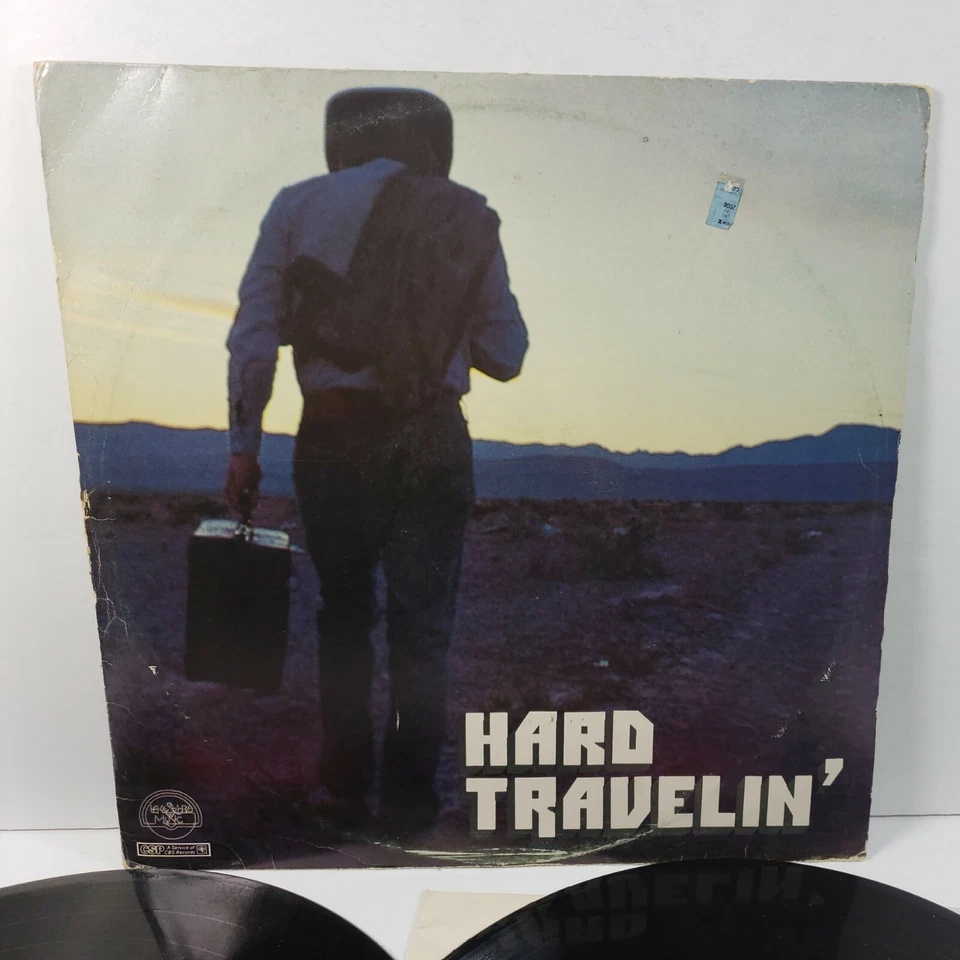 Rare County Compilation 2LP Hard Travelin' feat Johnny Cash, Willie Nelson 1979 - Image 2 of 4