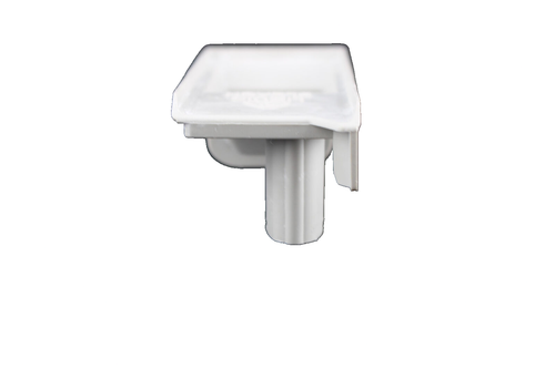 Cubierta dispensadora de lejía para lavadora GE WH41X10002 OEM gris - se adapta al modelo WCCH WPXH WSXH - Imagen 6 de 10
