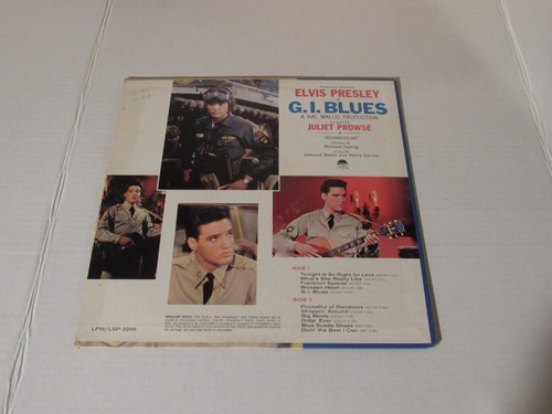 ELVIS PRESLEY G. I. Blues LP 1960 Long Play - Picture 2 of 2