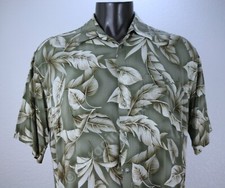 Pierre Cardin Men's Casual Short Sleeve Cruise Beach Hawaiian Shirt Size XL