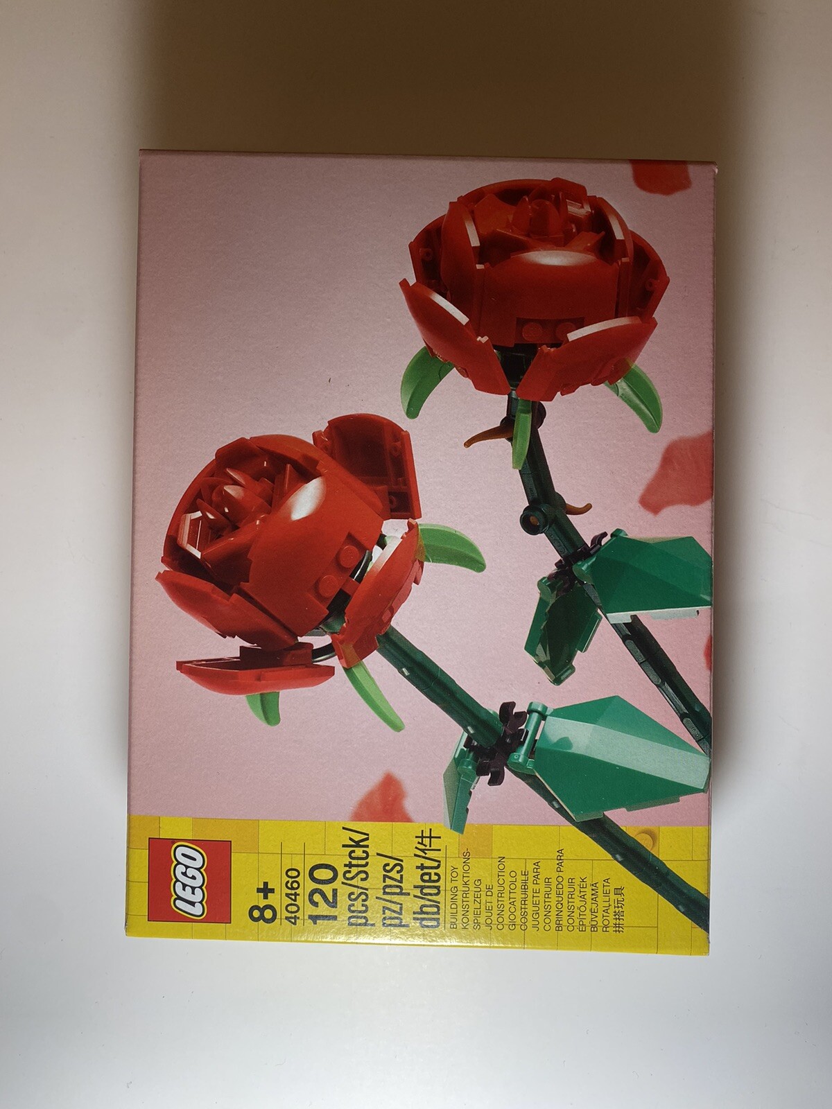 LEGO Botanicals Roses Building Kit 40460 for Creative Floral Display