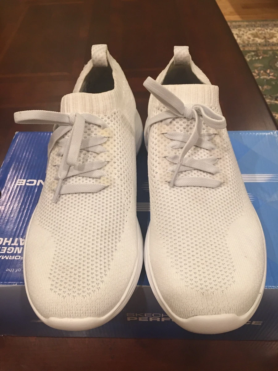 Skechers Performance White Size 8.5 Go Strike eBay