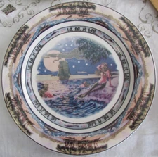 Vintage Vinoy Hotel St Petersburg, FL, 12” Replica of the 1925 Plate Dk Green