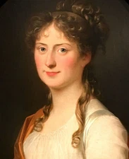 oil painting 100% handpainted on canvas " a young woman "