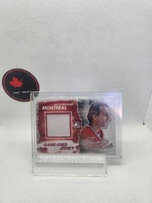 GUY LAFLEUR "GAME USED JERSEY CARD" ITG FOREVER RIVALS CANADIENS