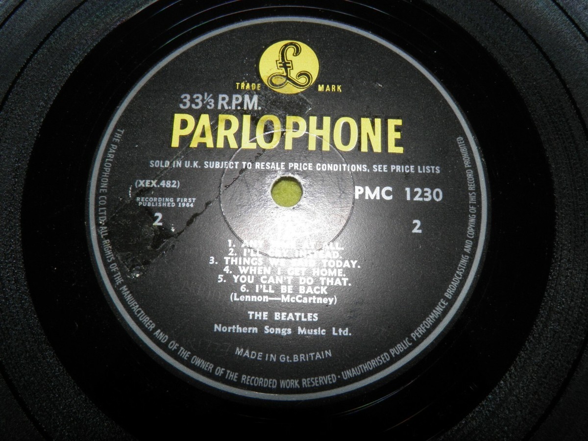 The Beatles LP レコード10枚 The Beatles - A Hard Day's Night Original Mono 1st Pressing PMC