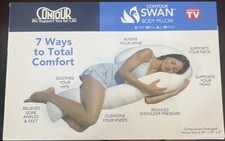 Contour Comfort Swan Full-Sized Body Pillow