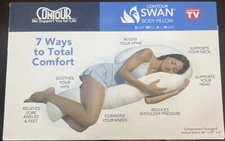 Contour Comfort Swan Full-Sized Body Pillow