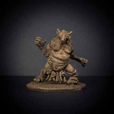 Knucklebones Ratman - Rat Ogre X1 28mm Frostgrave Forbidden Psalm 