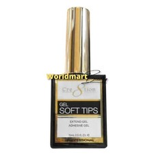 Cre8tion Soft Gel Tip 0.5oz Extend Gel Nail Adhesive Gel Tips