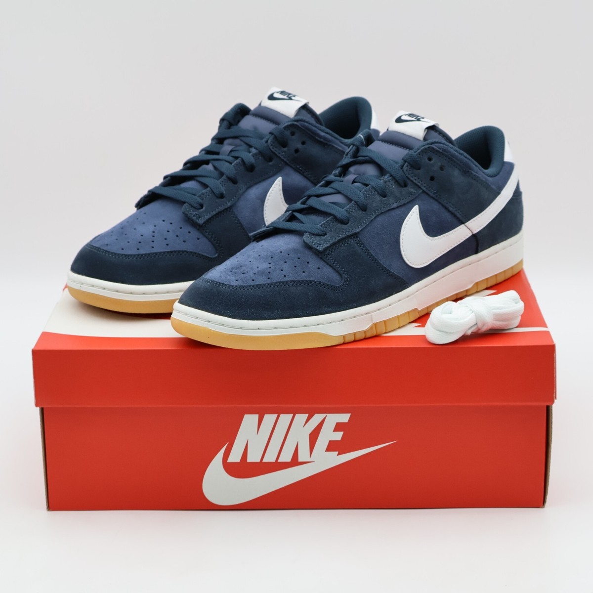 HQ1931-400 Nike Dunk Low Retro SE Armory Navy Summit White (Men's