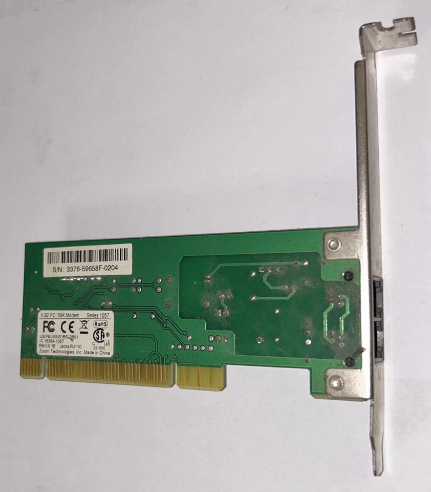 V.92 PCI 56K Modem card Series 1057 - Image 2 of 2