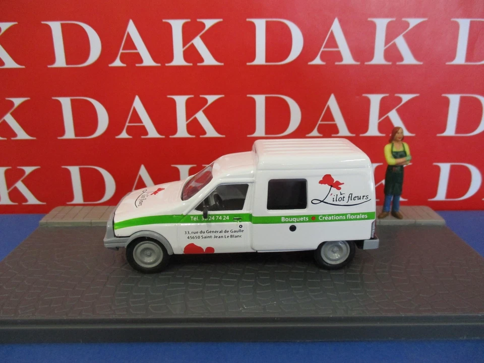 Die cast 1/43 Modellino Auto Citroen C15 fiorista by Atlas - Immagine 2 di 4