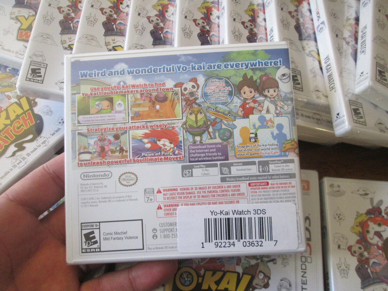 Nintendo 3DS - Capa Yo-kai Watch, VIDEOJOGOS MERCHANDAISE