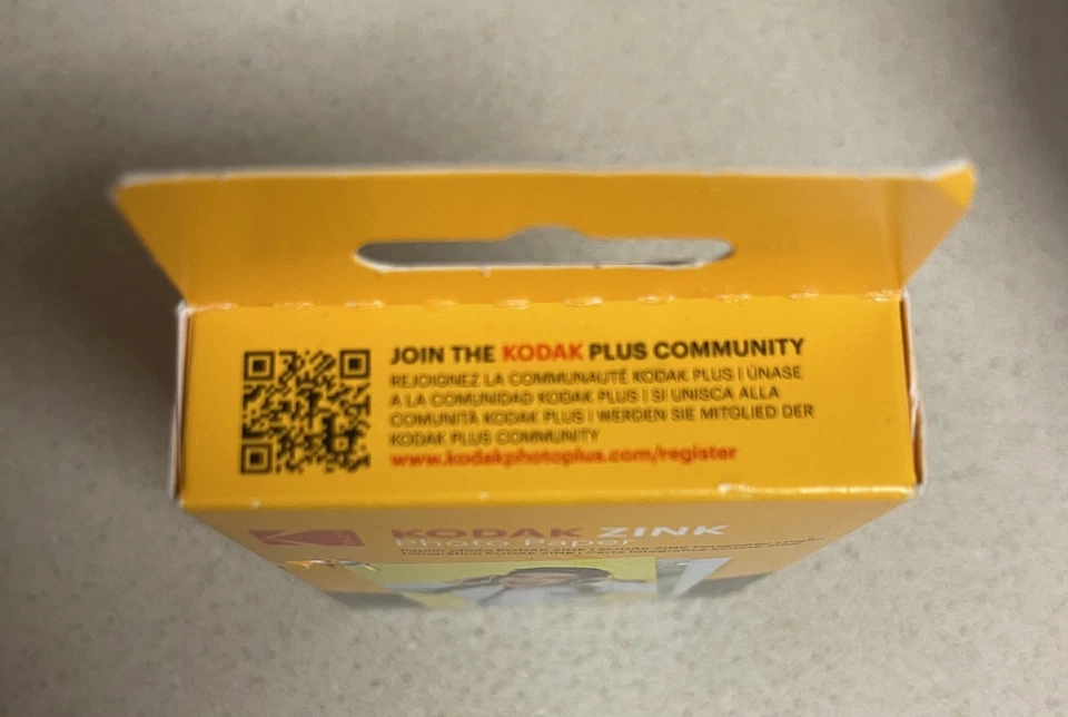 Kodak 2x3” Premium Zink Photo Paper - 50 Sheets Sticky-Backed Photo Paper sealed - Image 3 of 3