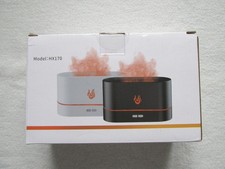 2 in 1 Aroma Diffuser mit Flammen Effekt Luft...