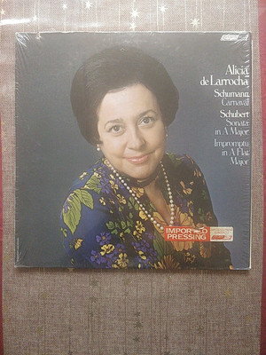 Alicia de Larrocha, Schuman, Schubert Decca/London