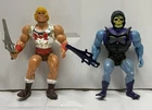 Vintage MOTU Skeletor And He-Man Masters of the Universe