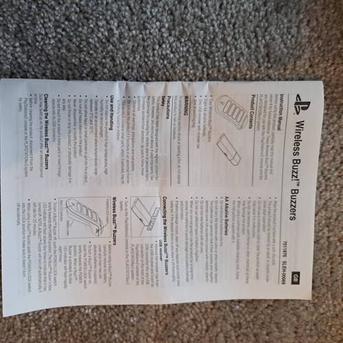 Buzz! Quiz World -  PS3 PlayStation 3 | 4x Wireless Buzzer - OVP mit Empfänger - Bild 12 von 12