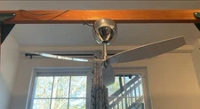 Harbor Breeze Blue Hill  52" Polished Chrome DC Indoor Ceiling Fan