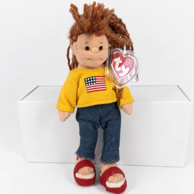 Ty Beanie Babies Boppers American Millie Plush Doll Patriotic USA NWT With Tags - Image 1 of 4