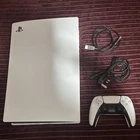 Sony PlayStation 5 PS5 Digital  Console 825GB 4K UHD Wi-Fi White CFI-1015A