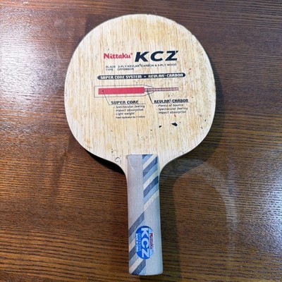 Nittaku KCZ Table Tennis Racket Offensive 5-ply wood + 2-pl