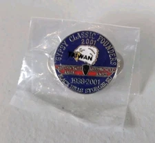 2001 STURGIS JACKPINE GYPSY CLASSIC FOUNDERS SOUTH DAKOTA RALLY VEST PIN #290
