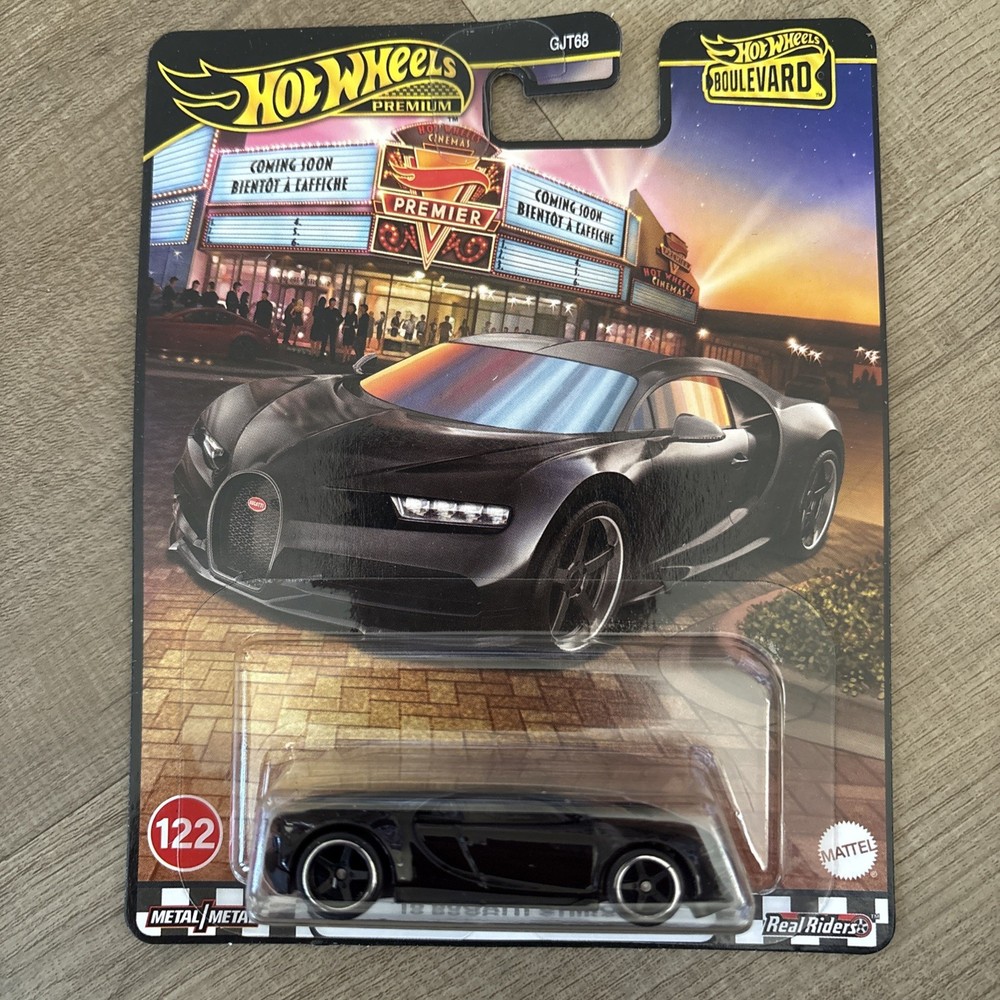 2025 Hot Wheels Premium Boulevard Bugatti Chiron Collectible Diecast Car