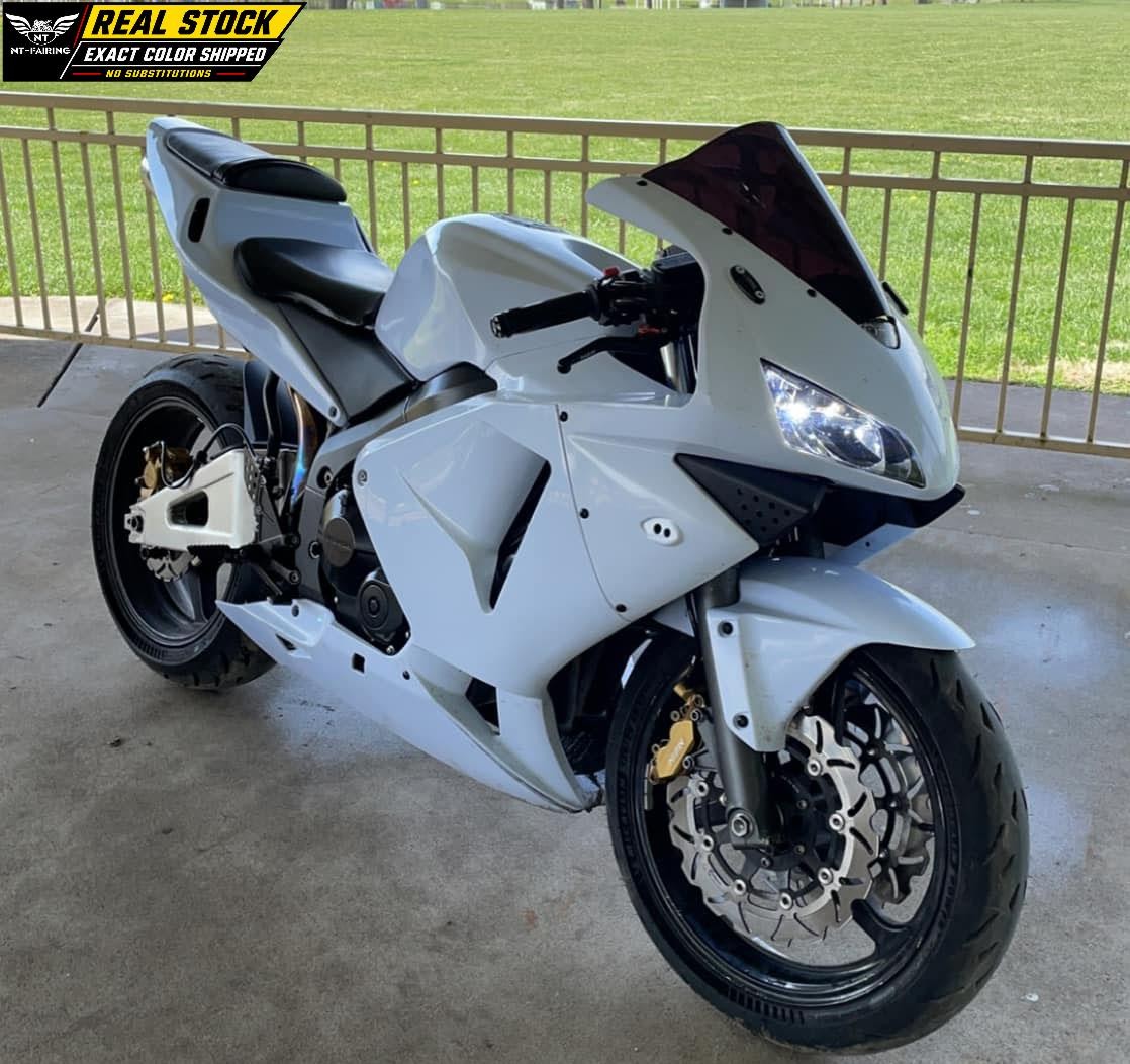 CBR ホワイトカウル部品 使用感あり NTNT Gloss White Fairing kit Fit for HONDA 2003 2004 CBR600RR