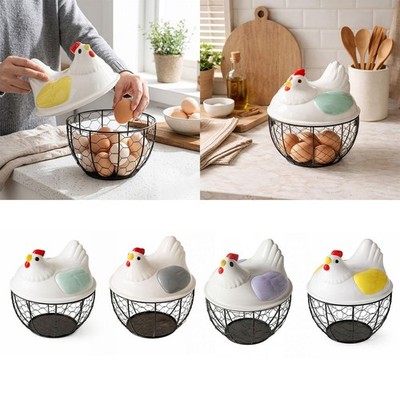 Eier Aufbewahrungskorb Organizer Koffer Sammeln frischer Eier Eier Sammeln Korb