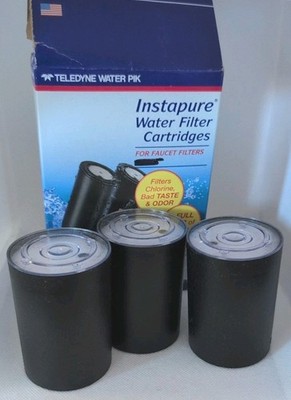 3 Instapure Water Filter Cartridges R-2C4 For F-2C, F-3C, F-6 Replacement Filter
