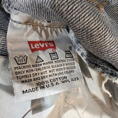 Vintage Levis 501 Pre-Shrunk Rare Deadstock New w Tag Jeans 36x34
