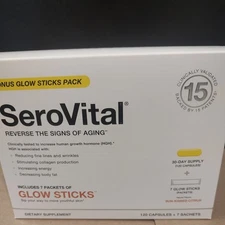 SeroVital Reverse The Signs of Aging Dietary Supplement - 120 Capsules