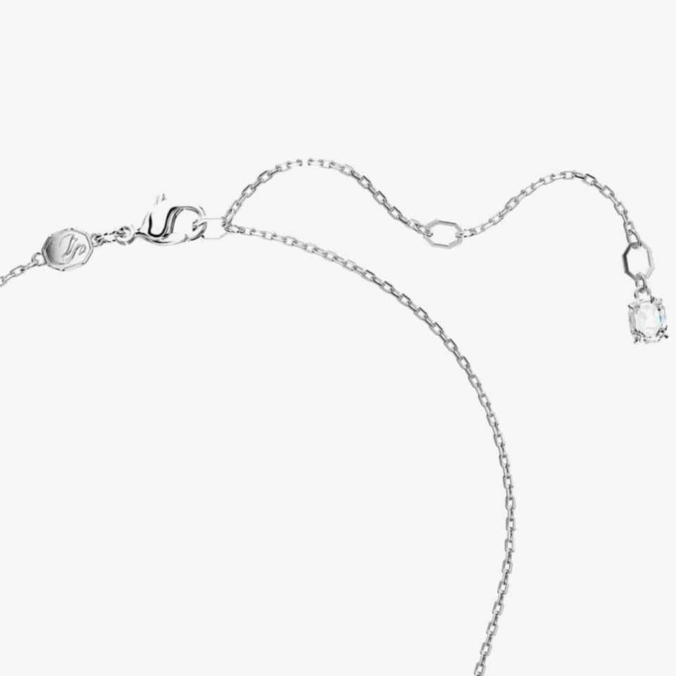 Collana Swarovski Mesmera Rosa Taglio Misto Placcata In Rodio 5668275 - Immagine 4 di 4