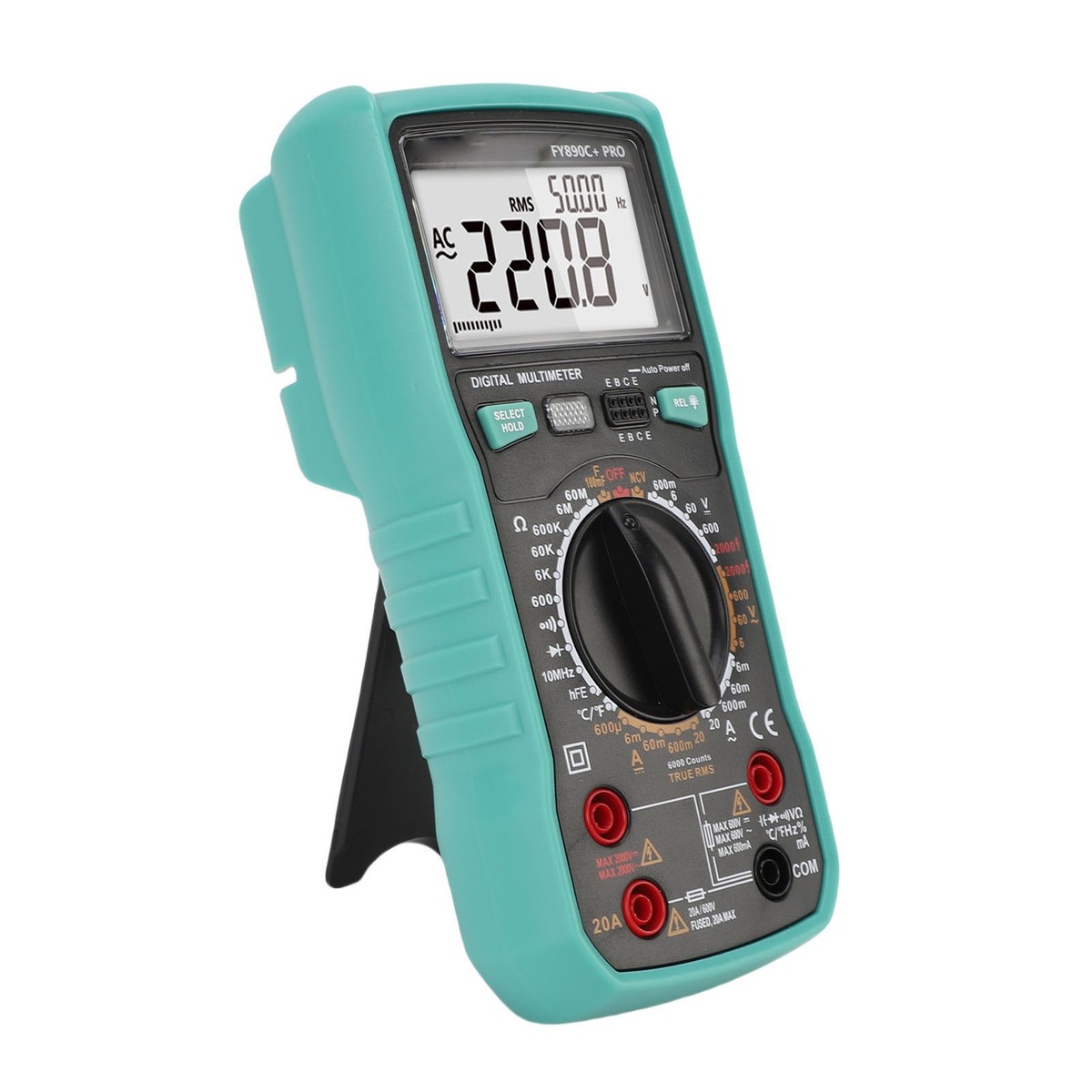 Intelligent Anti Burn Multimeter For Electrical FY890C Pro Digital ...