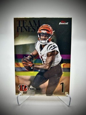 Topps Finest 2025 Ja'Marr Chase Team Finest Insert #TF-6 Bengals NFL