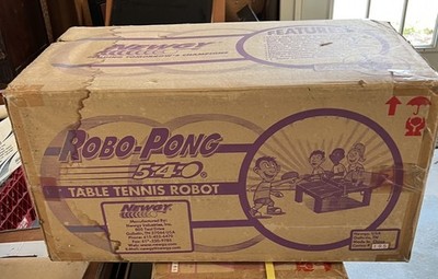BRAND NEW NEWGY ROBO-PONG TABLE TENNIS ROBOT 540+