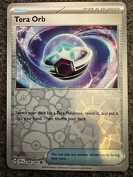 Tera Orb 189/191 Surging Sparks Reverse Holo