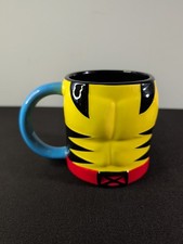 X-men Sculpted Ceramic Mug Wolverine Marvel  ...