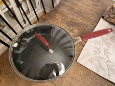 The Pioneer Woman Red Speckle 10.5 Inch Jumbo Cooker With Lid