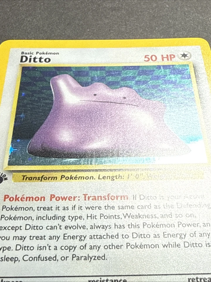 JCC Pokémon Lo mismo ocurre con holograma fósil carta rara 3/62 primera edición LO Foto 3 de 4