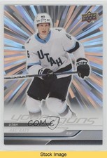 2024-25 Upper Deck Series 2 Young Guns Outburst Aku Raty #458 READ 1en4