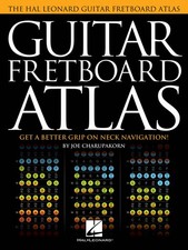 Guitar Fretboard Atlas Learn How to Play Scales Chords Diagrams Hal Leonard Book