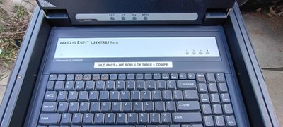 ATEN Master View Max Slideaway Rackmount LCD KVM Switch Console, Black