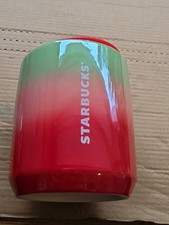 Starbucks 2020 Pearl Ombre Red Pink Green Cer...