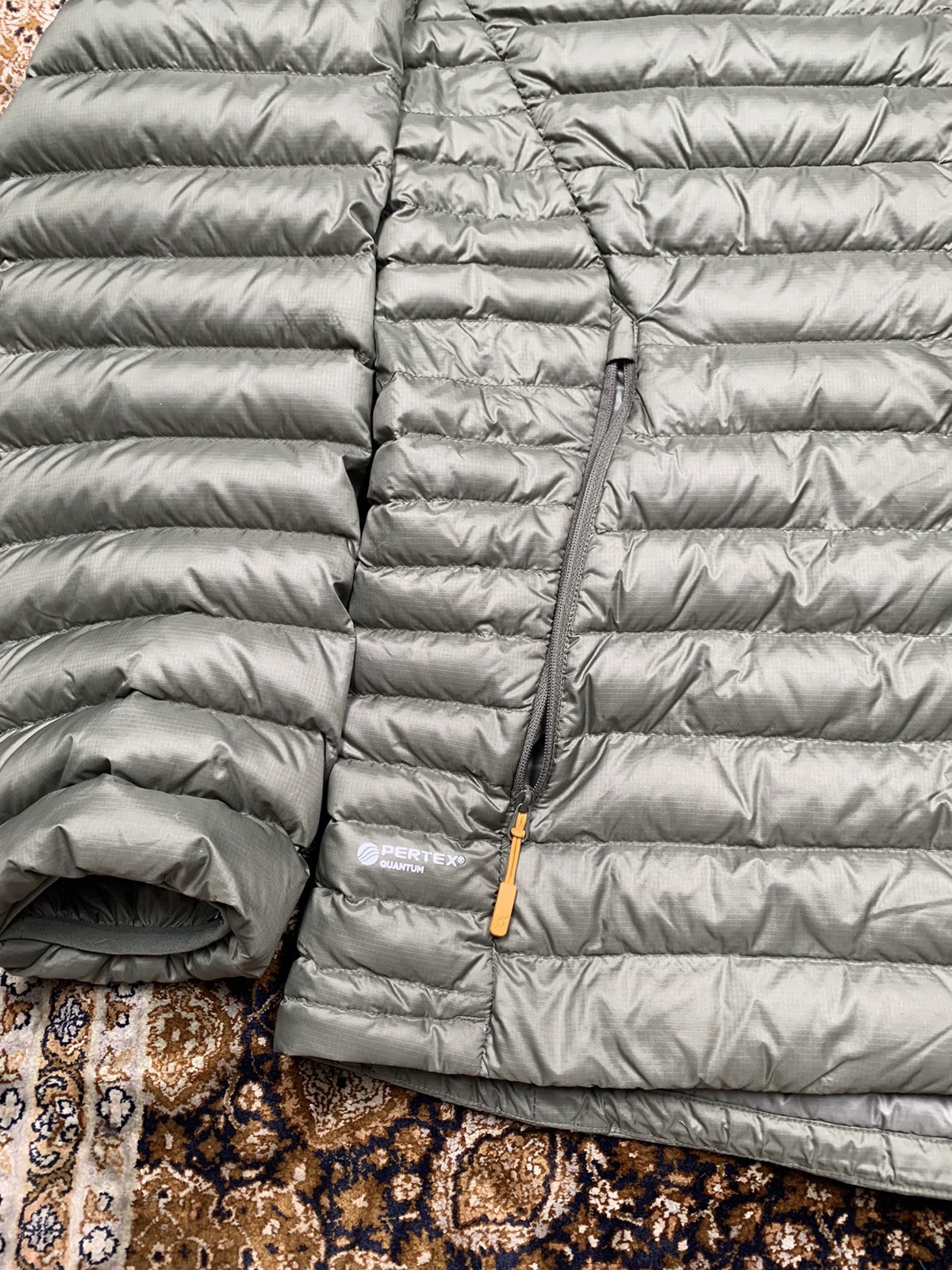 Rab Microlight Down Puffer Jacket Full Zip Pertex… - image 5